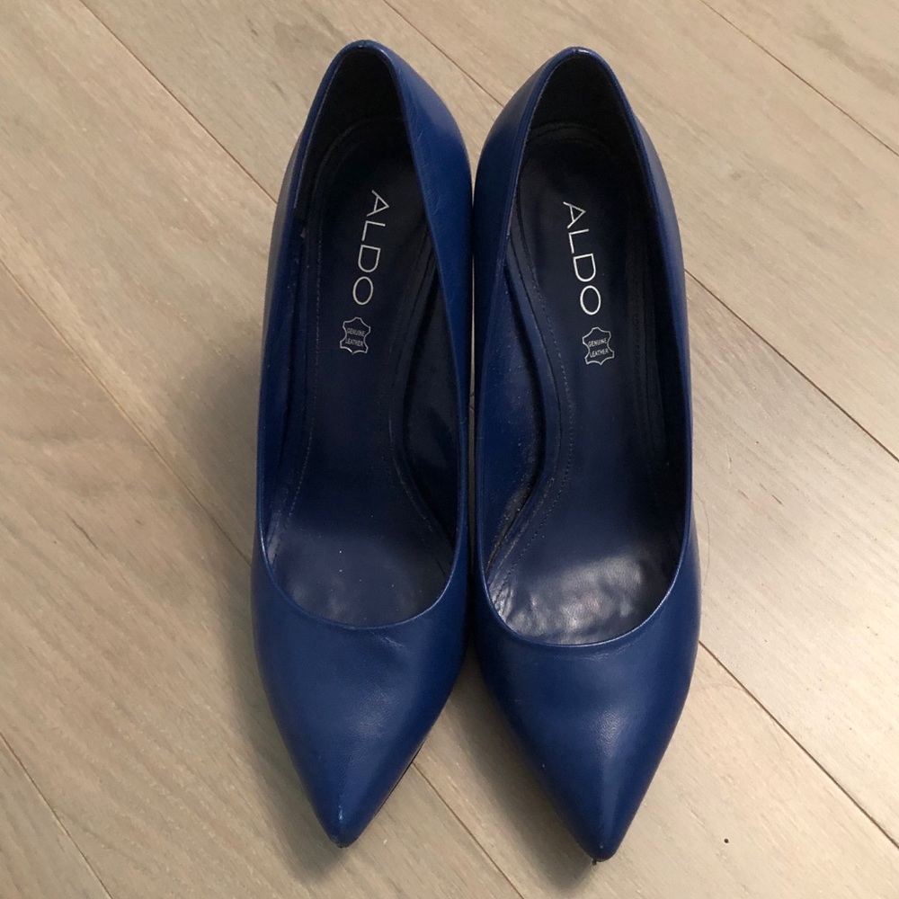 Blue heels